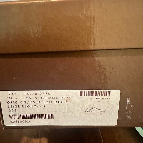 Gucci Womens Shoes/Sneakers Size 38 - Picture 5 of 7